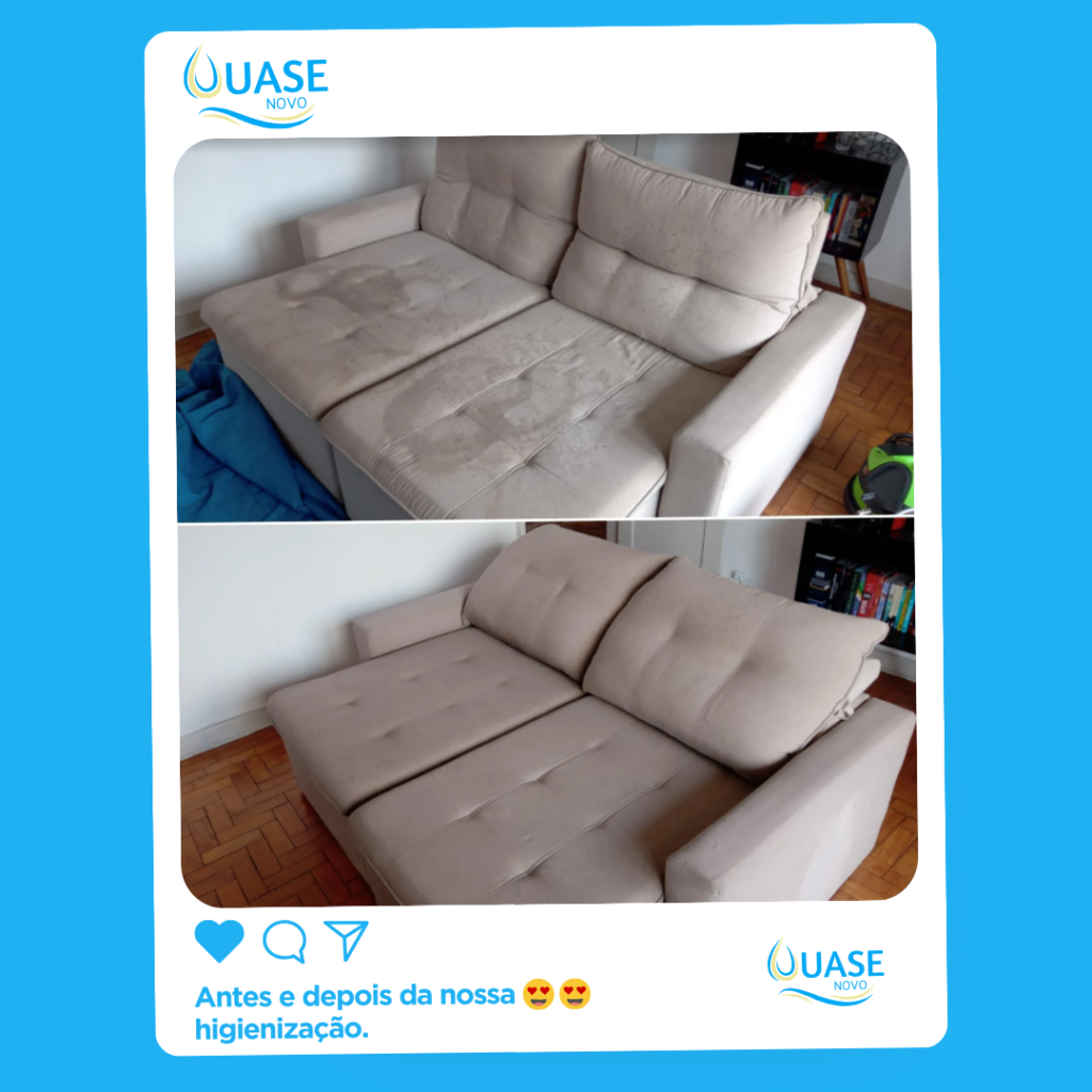 Limpeza de Sofá